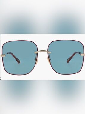 Chloe 61 mm Square Oversized Sunglasses